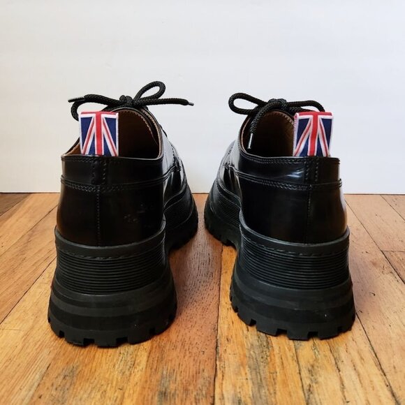 BURBERRY Jefferson Derby Chunky Shoes in Black main image 14